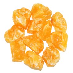Kaltsiit, oranž, lihvimata (1 tk)